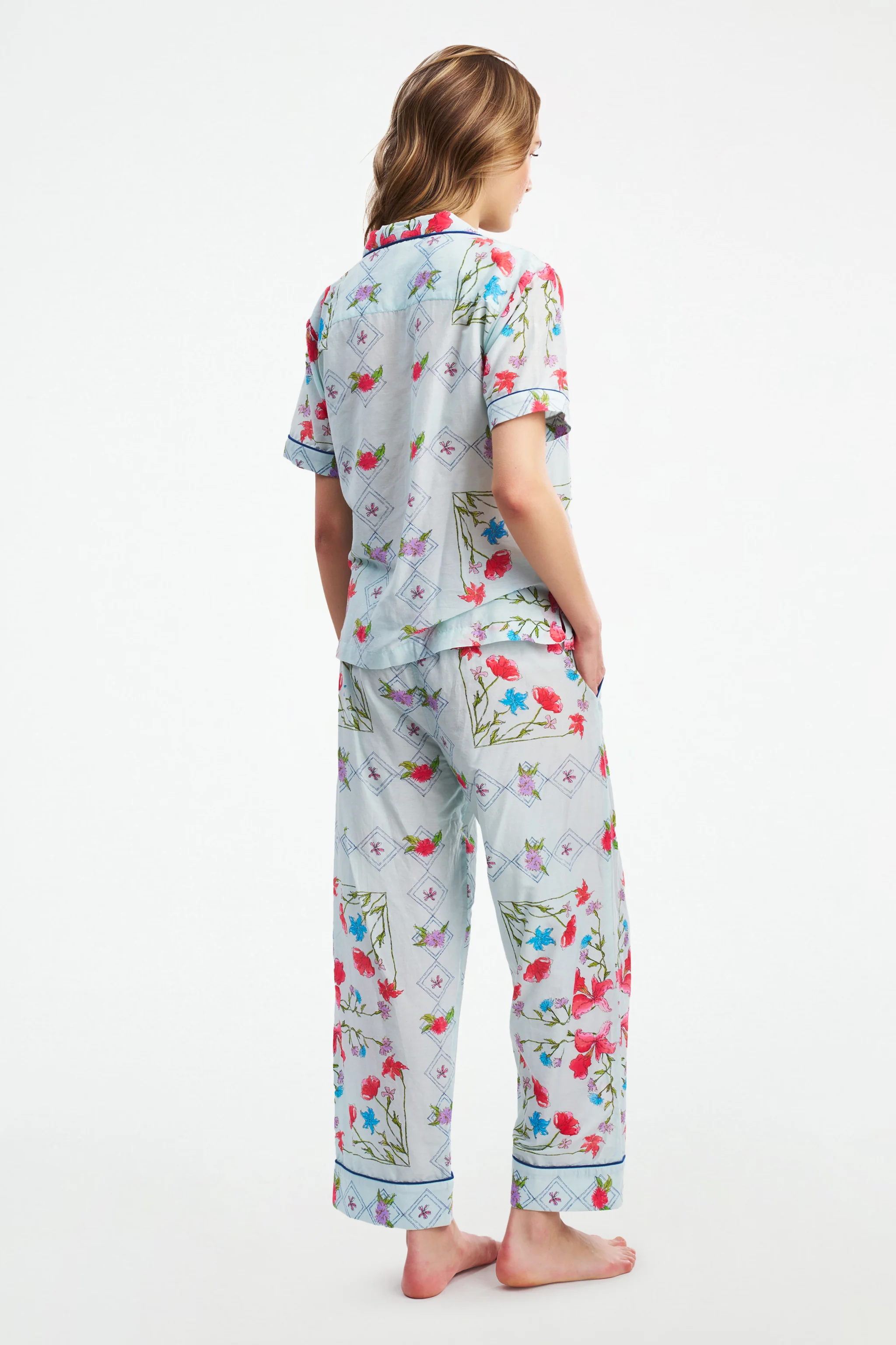 Greta Floral Scarf Liza Set - Image 7