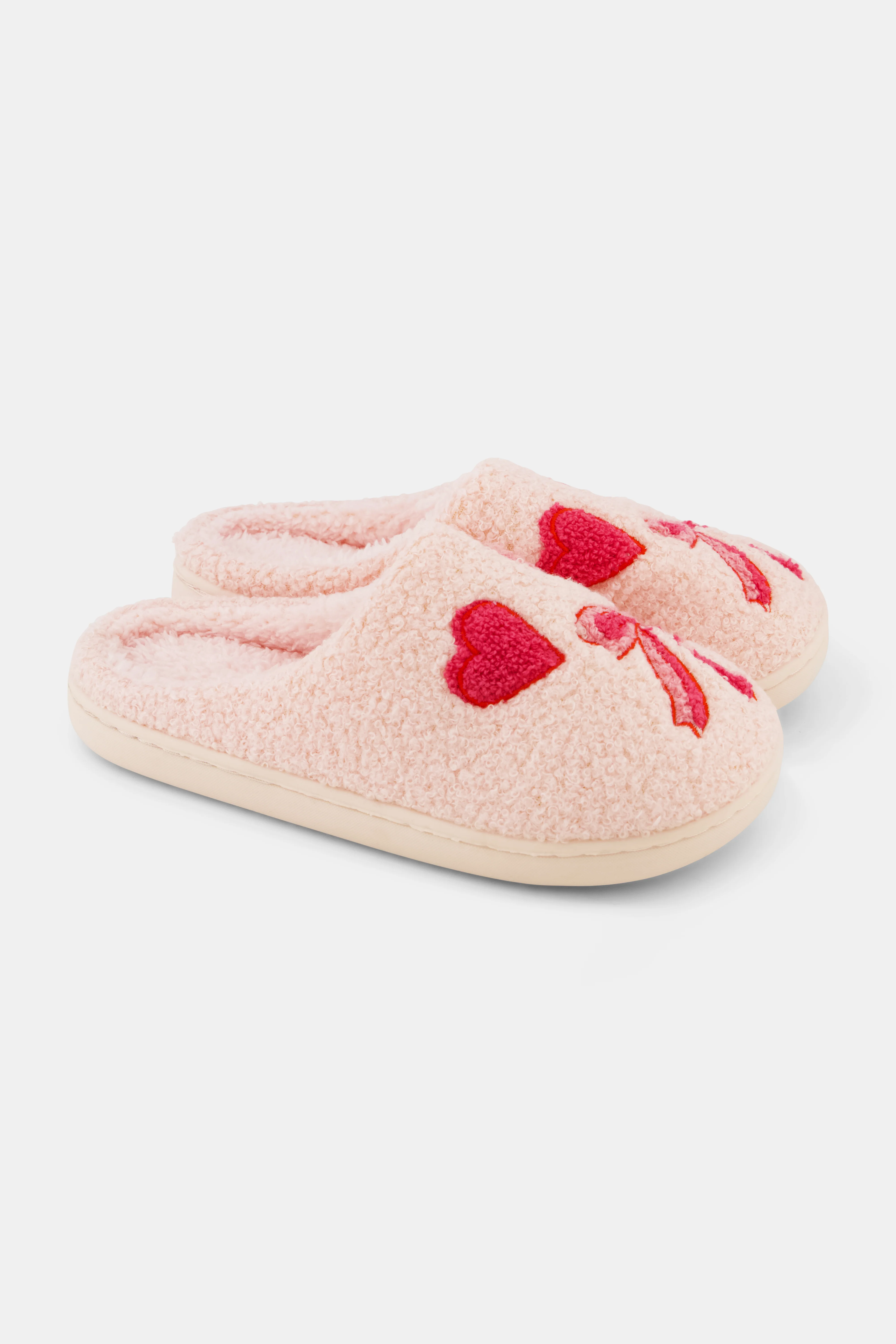 Hearts N' Bows Fuzzy Slipper - Image 3