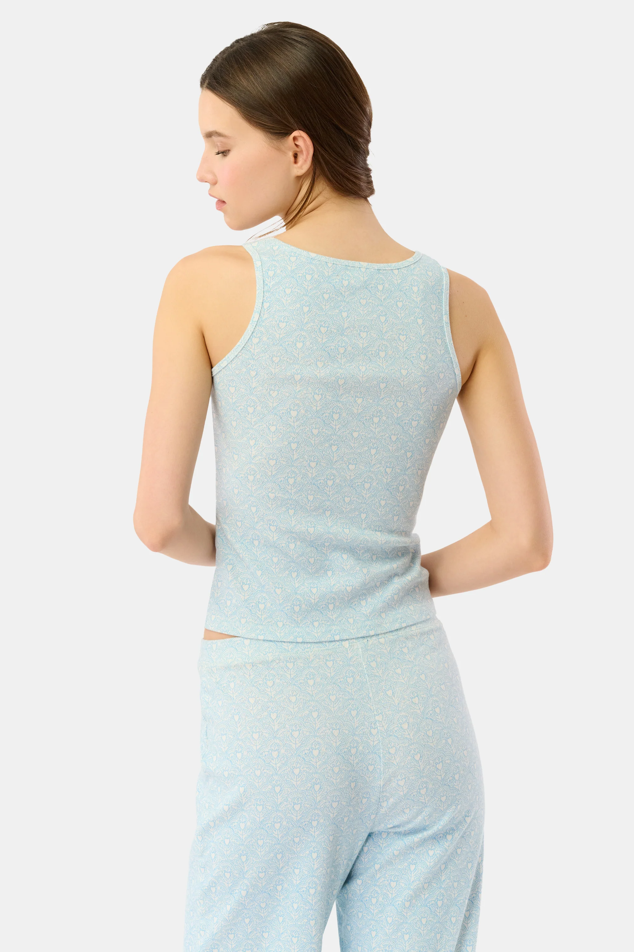 Jemina Hearts Pointelle Astor Tank - Image 4