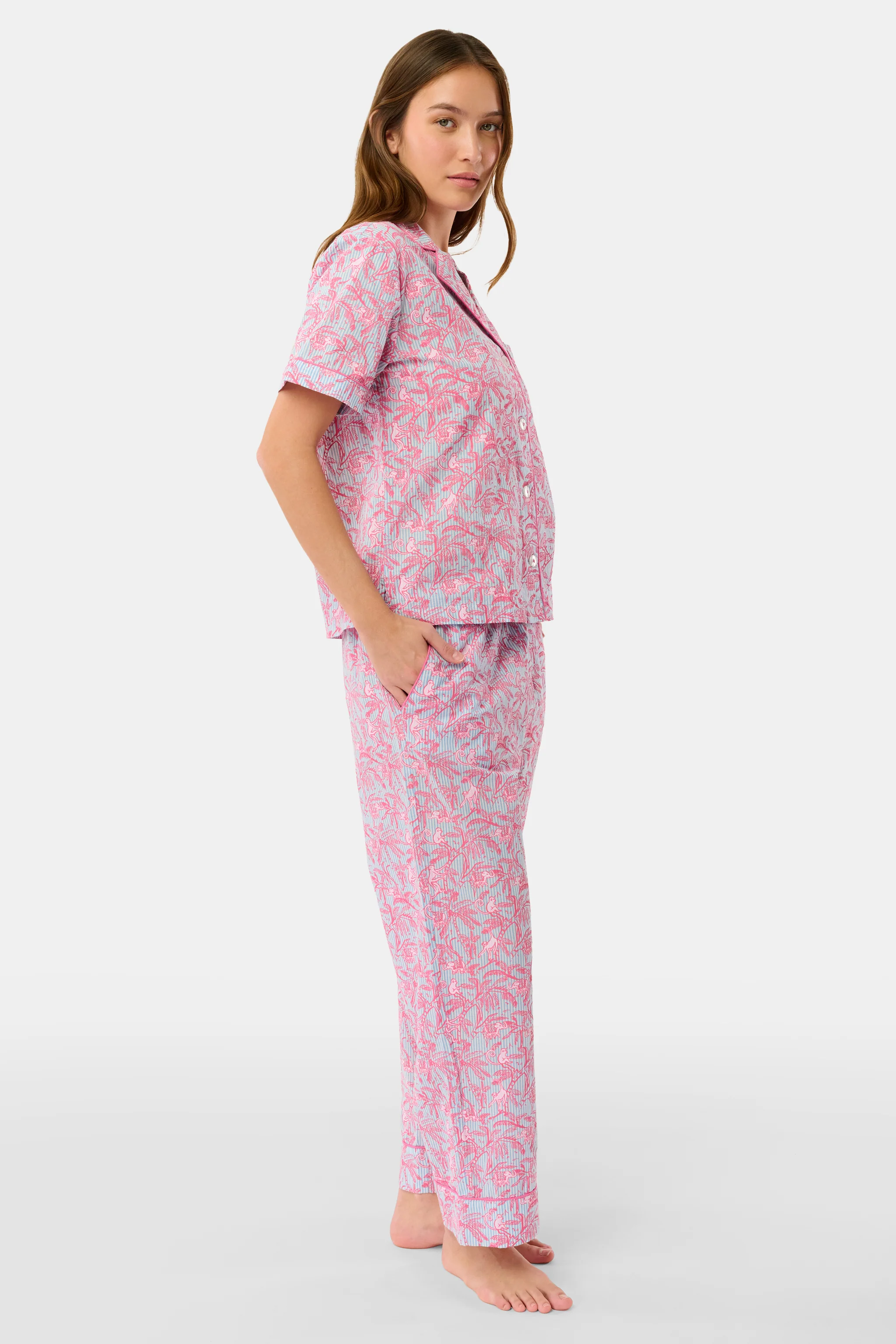 Jungle Toile Stripe Liza Set - Image 3