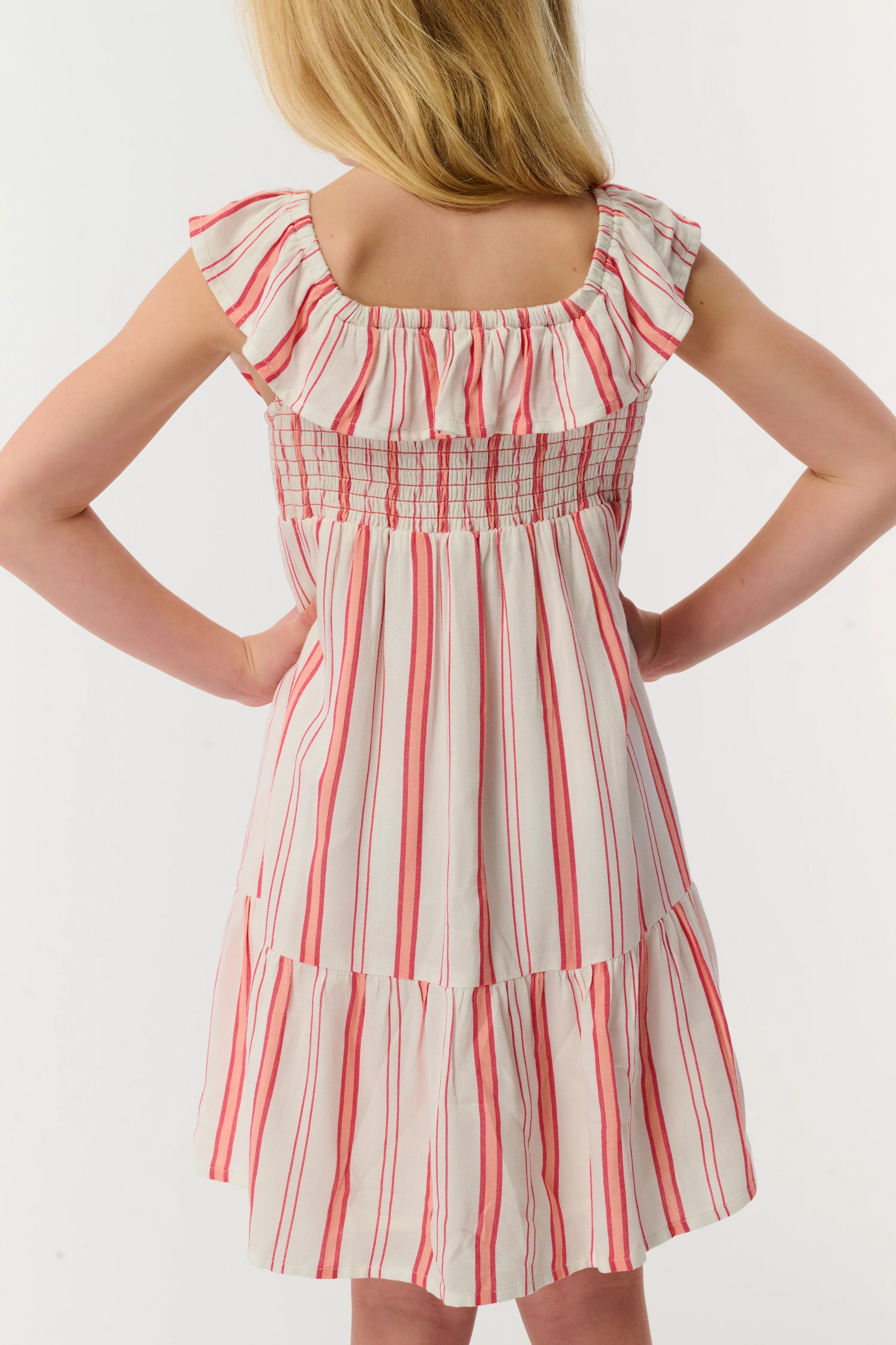 Kids Cabana Stripe Ryan Dress - Image 6