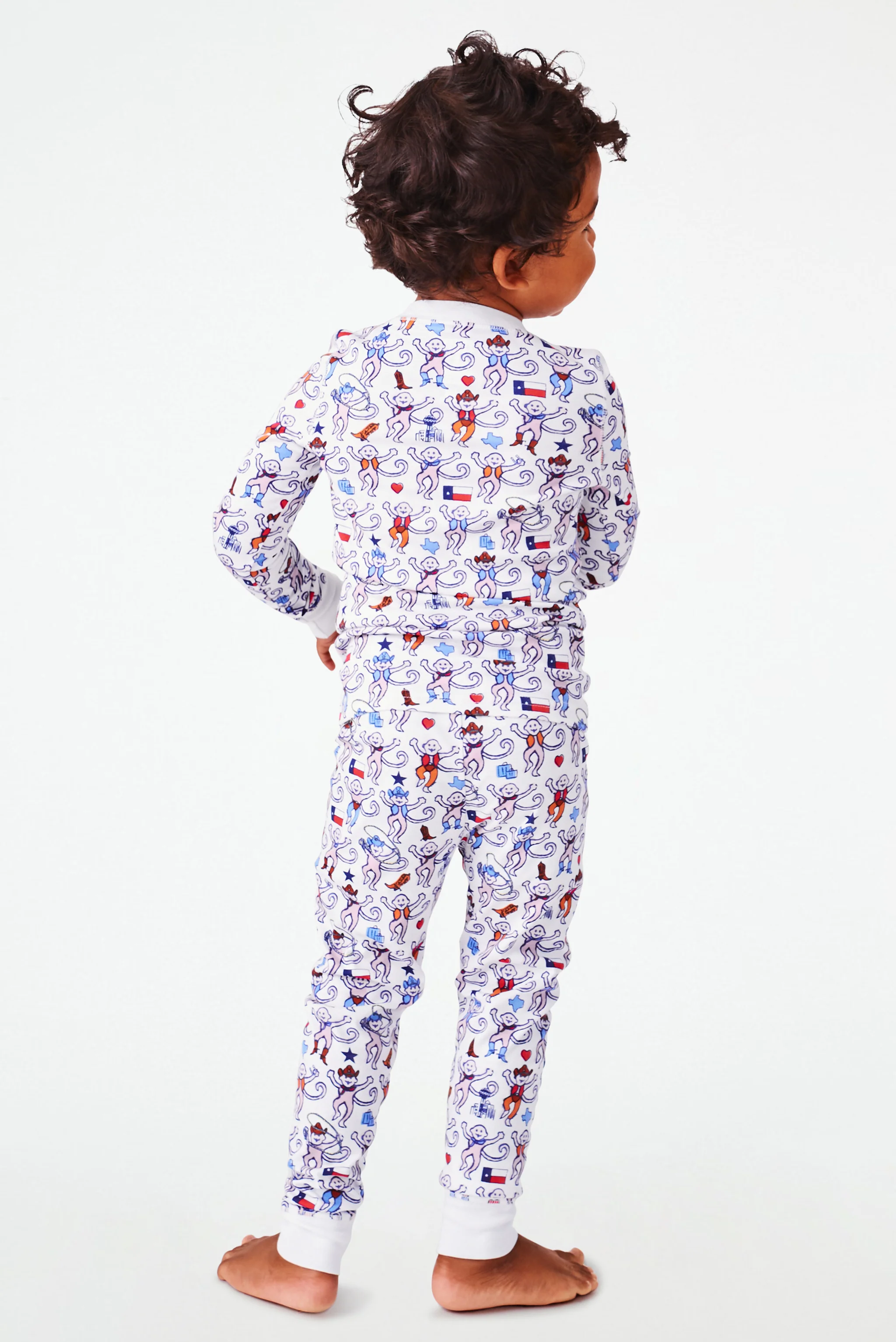 Kids Dallas Monkey Pajamas - Image 4