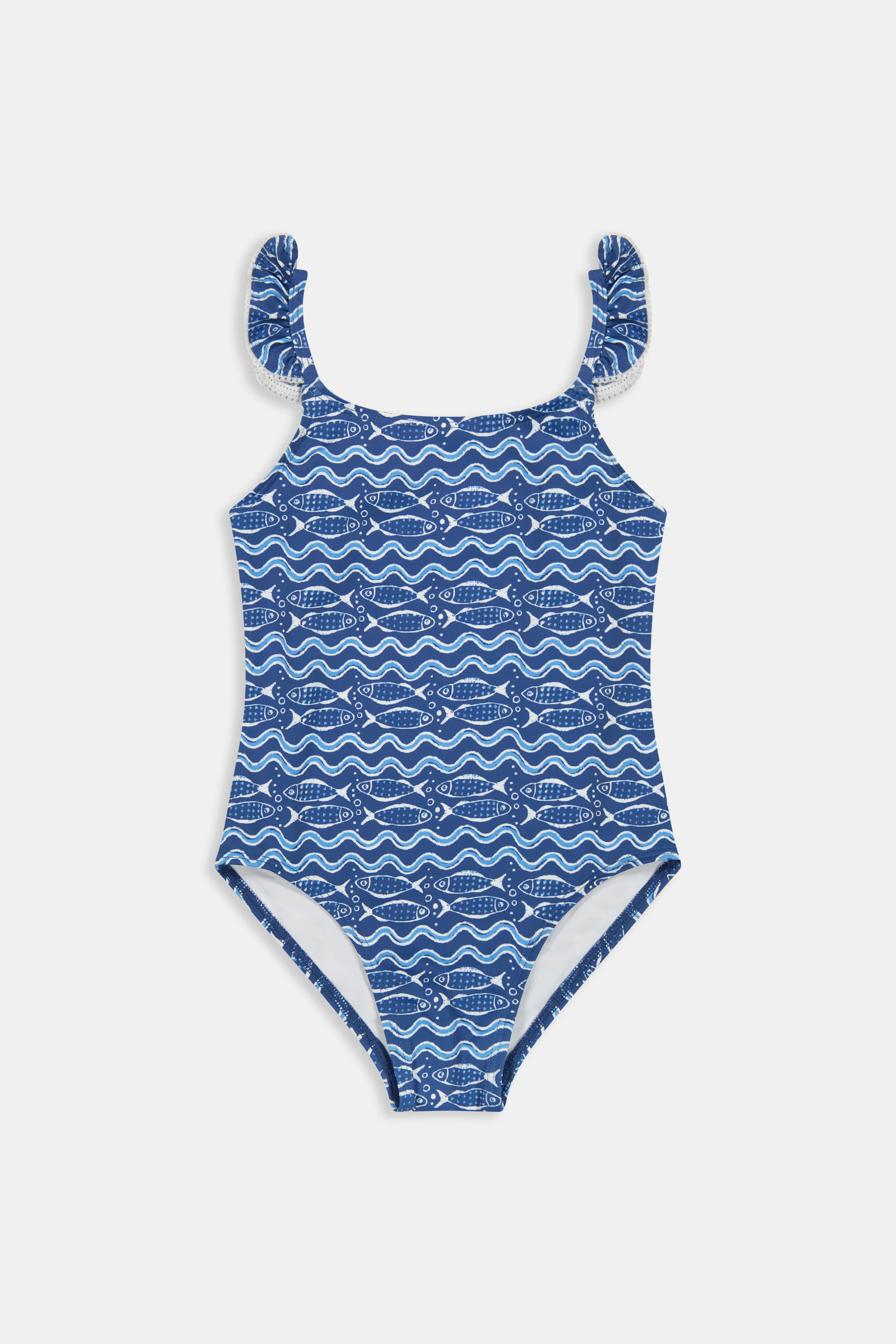 Kids Fish Stripe Rory One Piece - Image 5