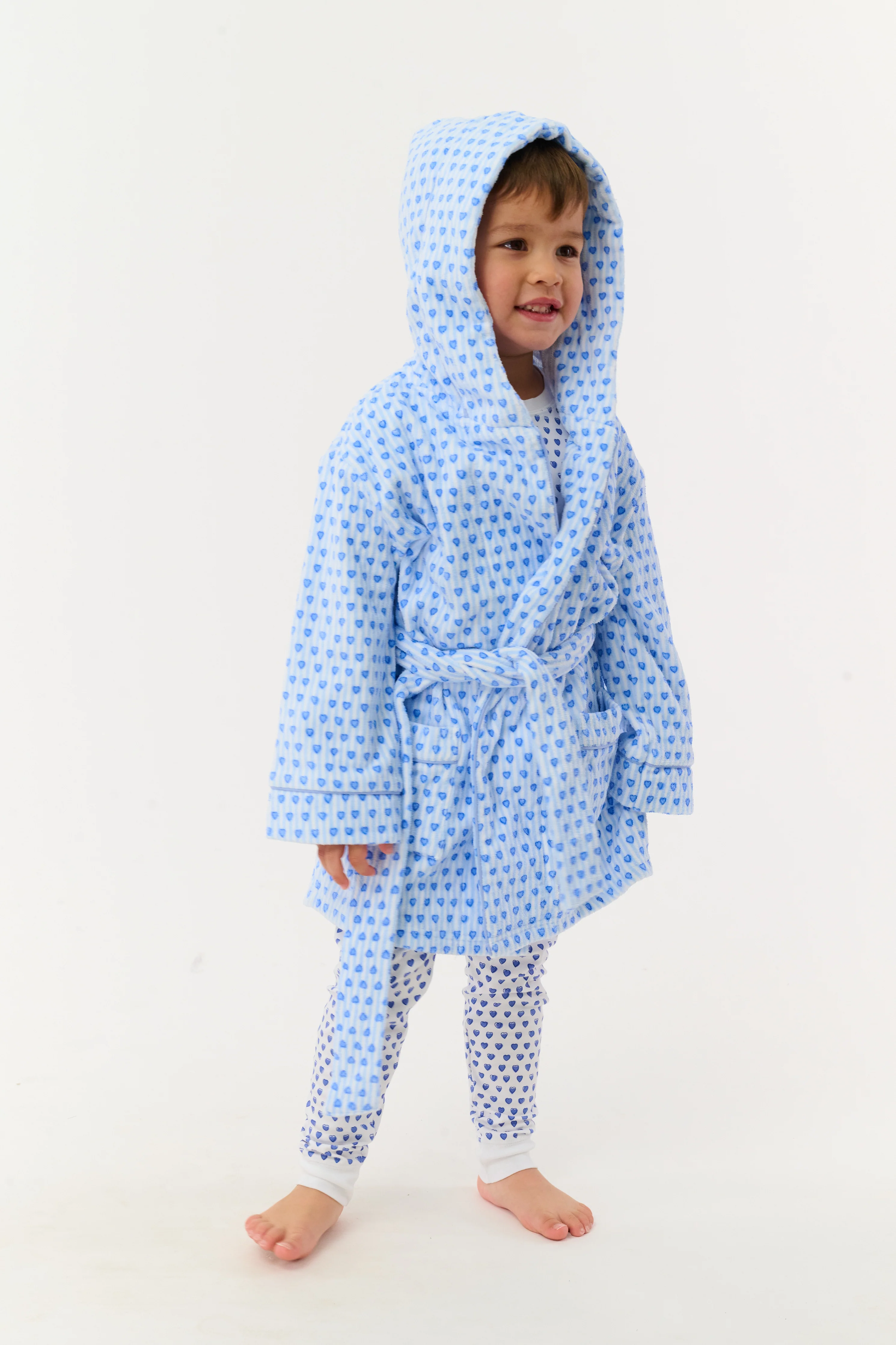 Kids Lovely Stripe Max Robe - Image 3