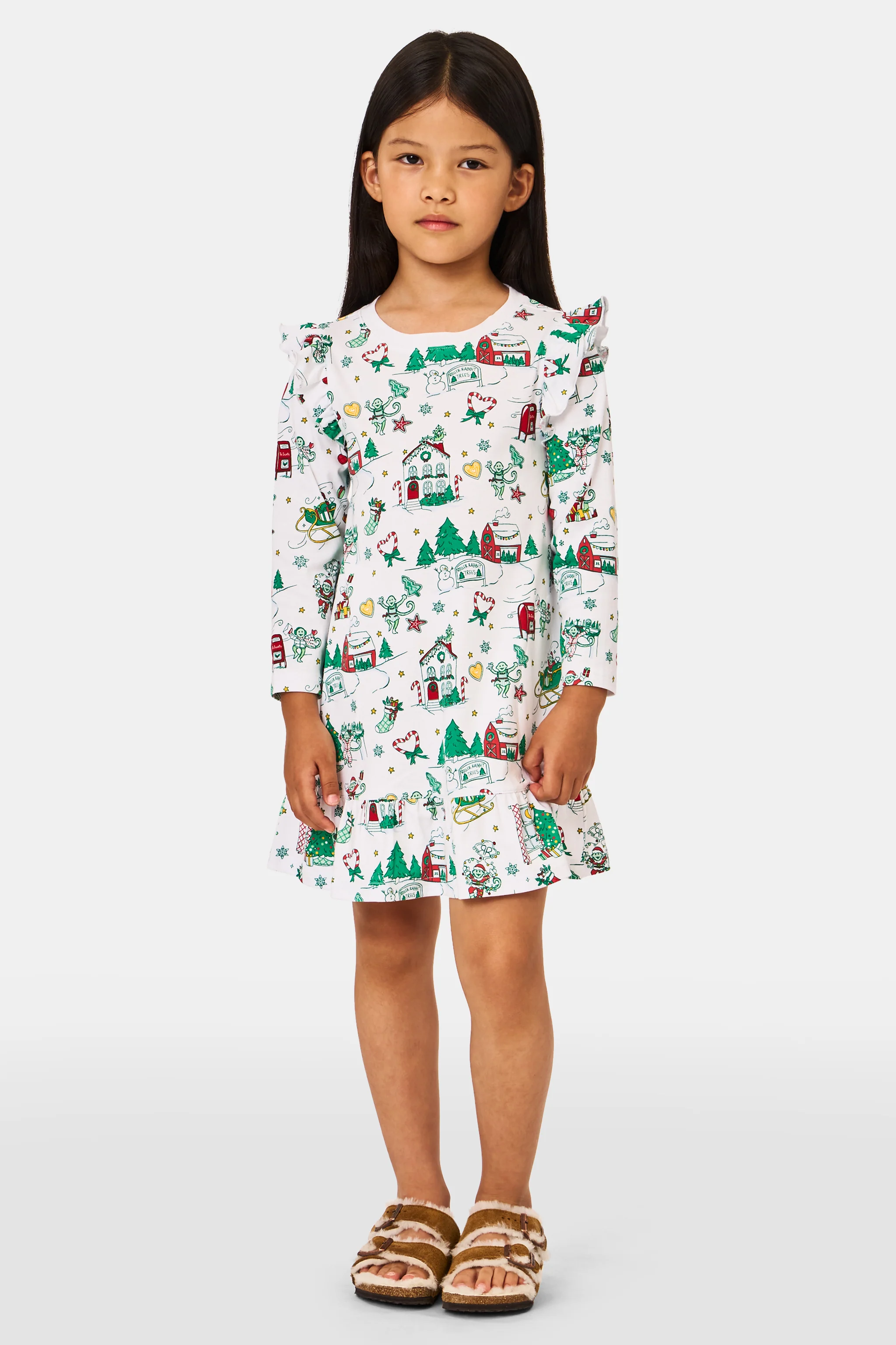 Kids Snow Village Isa Dress - Image 4