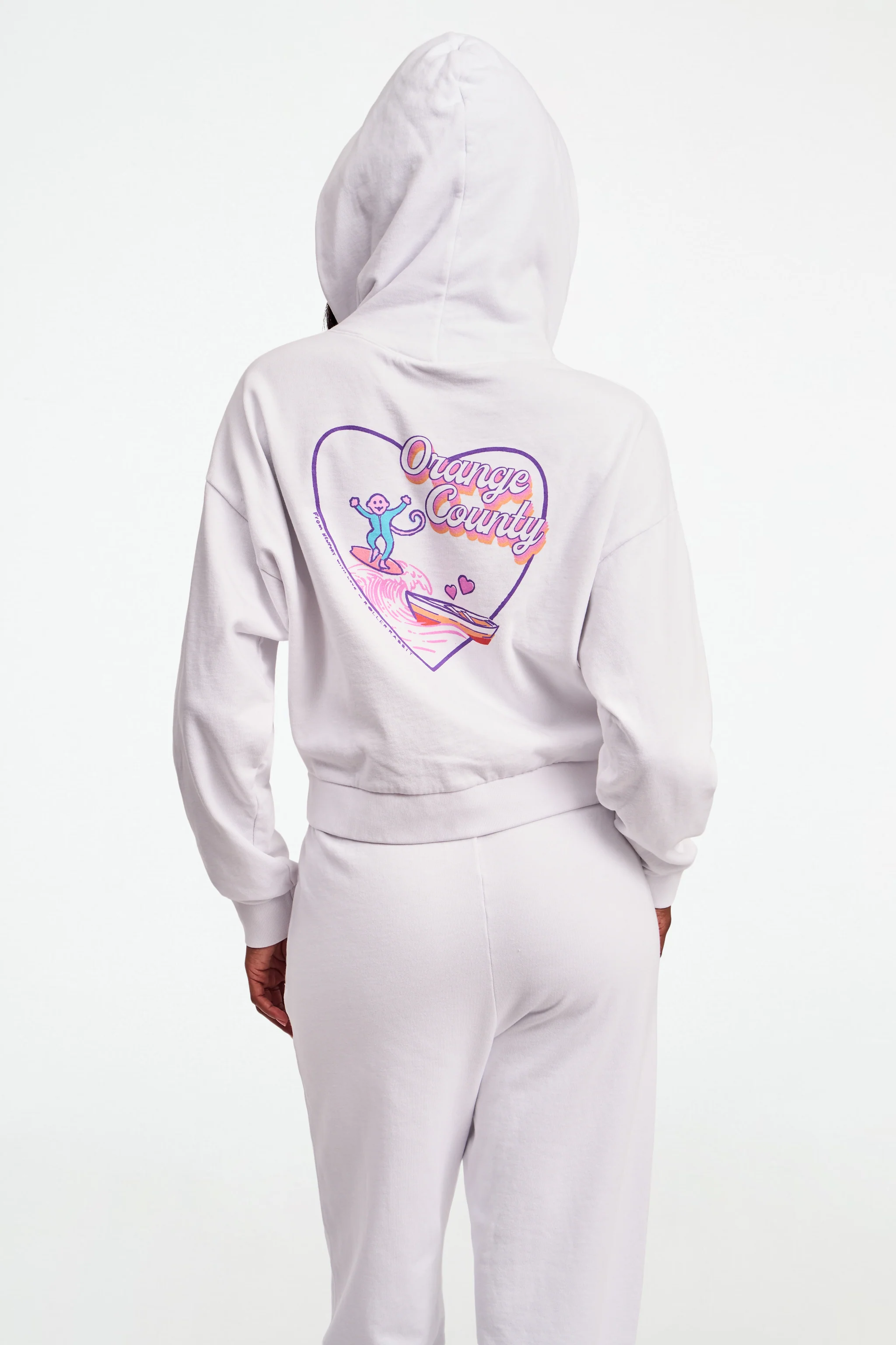 O.C. Monkey Cropped Zip Up - Image 4