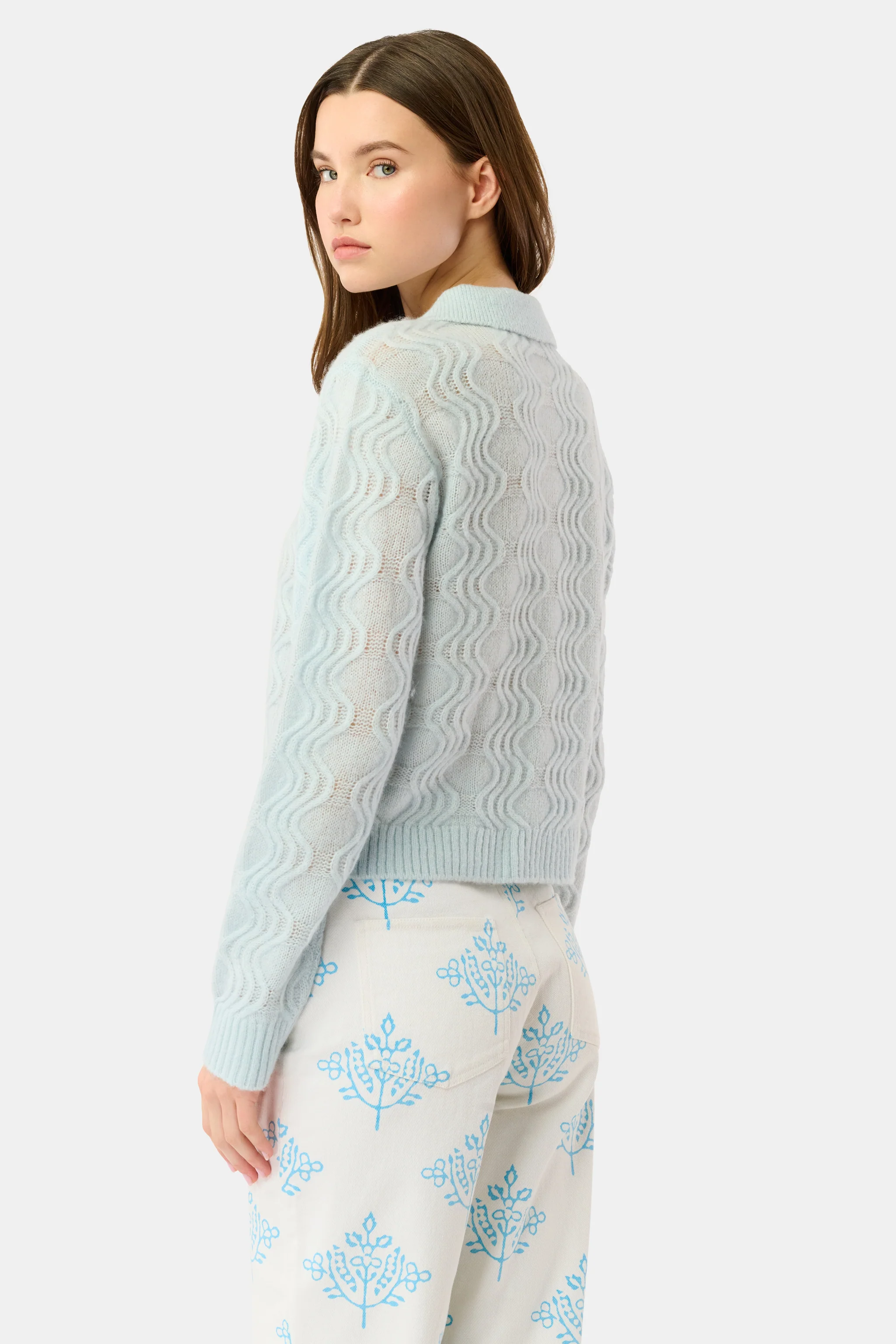 Wave Knit Ava Sweater - Image 4