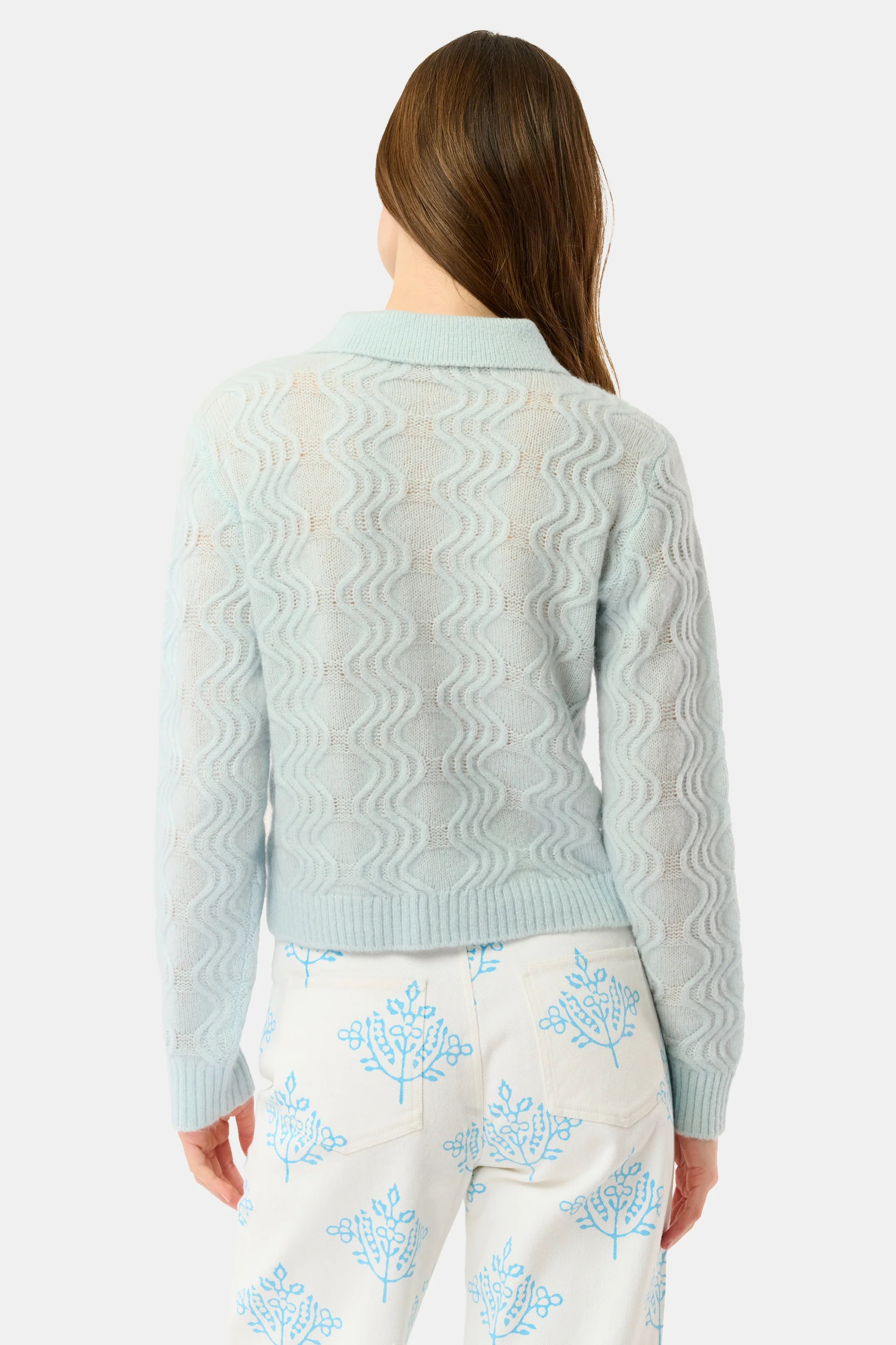 Wave Knit Ava Sweater - Image 5
